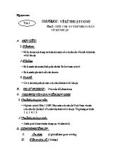 Giáo án Công nghệ 11 - Bài 1 Tiêu chuẩn trình bày bản vẽ kĩ thuật